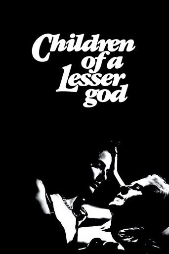 Children of a Lesser God (1986) movie poster