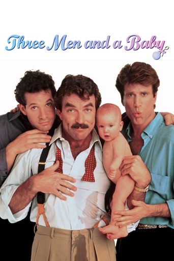 3 Men and a Baby (1987) movie poster