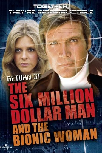 The Return of the Six-Million-Dollar Man and the Bionic Woman (1987) movie poster