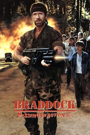 Braddock: Missing in Action III (1988) movie poster