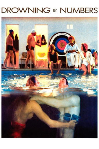 Drowning by Numbers (1988) movie poster