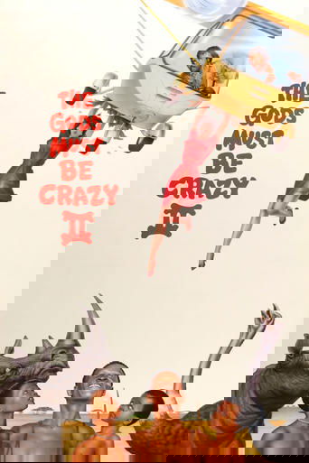 The Gods Must Be Crazy II (1989) movie poster