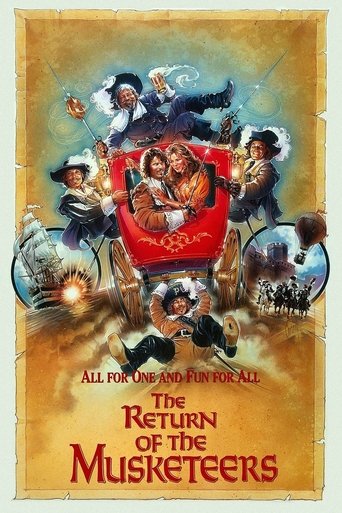 The Return of the Musketeers (1989) movie poster