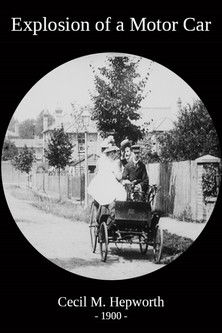 Explosion of a Motor Car (1900) movie poster