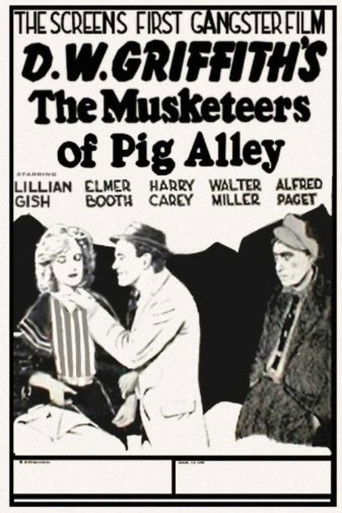 The Musketeers of Pig Alley (1912) movie poster