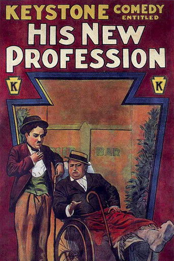 His New Profession (1914) movie poster
