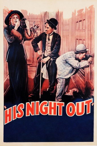 A Night Out (1915) movie poster