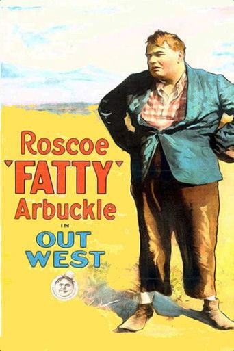Out West (1918) movie poster