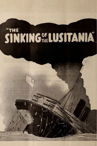The Sinking of the Lusitania (1918) movie poster