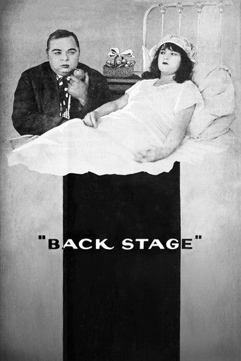 Back Stage (1919) movie poster