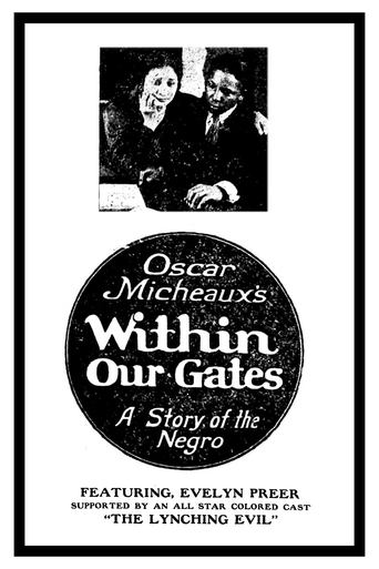 Within Our Gates (1920) movie poster