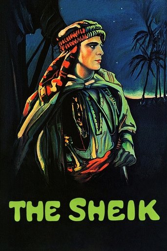 The Sheik (1921) movie poster