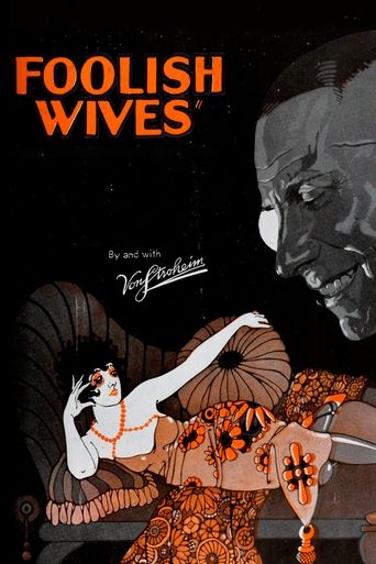 Foolish Wives (1922) movie poster