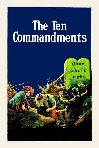 The Ten Commandments (1923) movie poster