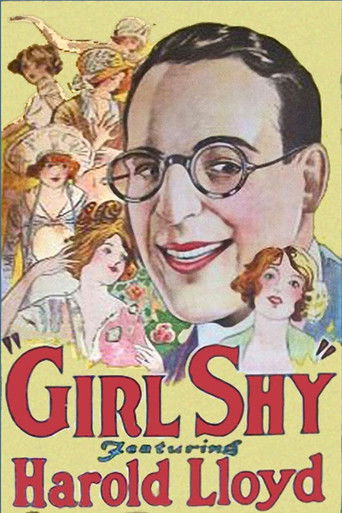 Girl Shy (1924) movie poster