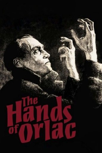 The Hands of Orlac (1924) movie poster