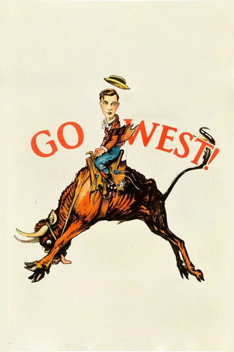 Go West (1925) movie poster