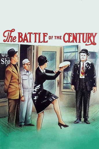 The Battle of the Century (1927) movie poster