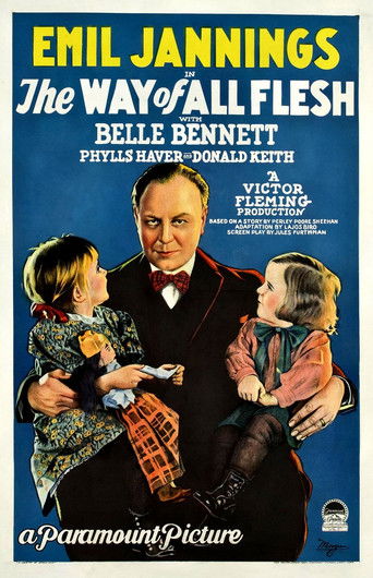The Way of All Flesh (1927) movie poster