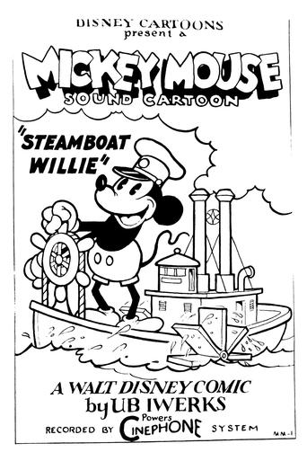 Steamboat Willie (1928) movie poster