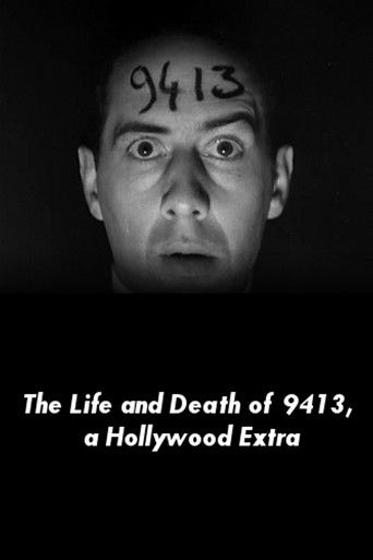 The Life and Death of 9413: A Hollywood Extra (1928) movie poster