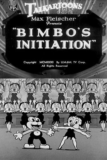 Bimbo's Initiation (1931) movie poster