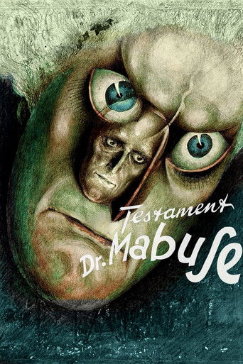 The Testament of Dr. Mabuse (1933) movie poster